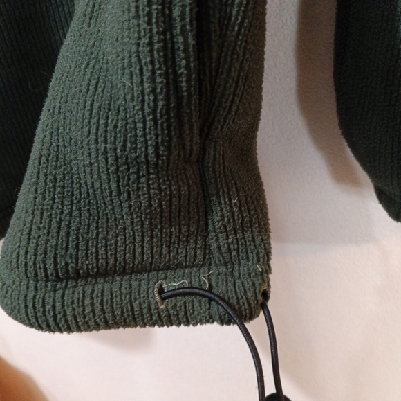 God bless America Half Zip Pullover Sweatshirt Mens Size XL Green - Picture 4 of 8